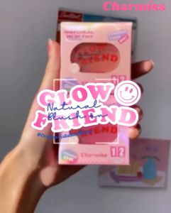 ปัดแก้ม บลัชออนเนื้อโมจิ Charmiss Glowfriend Natural Blush On