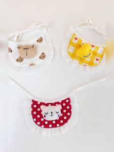 DAYUENZHI Kolar Bib Kucing Napkin Bib Collar 17-60CM 宠物猫项圈口水巾围兜