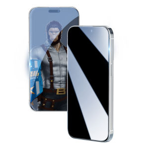 BLUEO | Anti-Peep Anti-Shock Anti-Dust Tempered Glass Screen Protector for iPhone 14 Pro Max