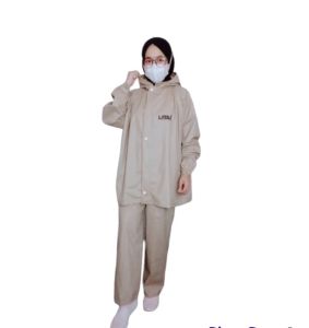 JAS HUJAN LINDY SETELAN pria dan Wanita anti rembes bahan pvc