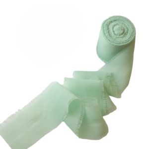 1 Cuộn 5m Sờn Viền Satin Ruy Băng 4cm Chiều Rộng Polyester Cho Lời Mời Đám Cưới Bó Hoa Sinh Nhật Tự Làm Thủ Công Voan Lụa Trang Trí