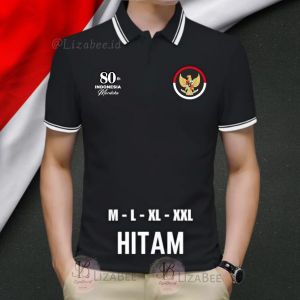 Kaos Polo Shirt Tshirt Kemerdekaan Baju Kerah Distro Pria Kemerdekaan Indonesia RI Baju Kerah Hut RI 80 Baju 17 Agustus 2025 Kaos Kerah T Shirt Dirgahayu RI ke 80 Kaos Kemerdekaan Indonesia Anak Dewasa Lengan Panjang 80 Kaos HUT RI Ke 80 Anak Dewasa Jumbo