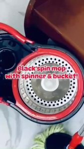 COD Spin Mop With Spinner and Bucket Stainless Steel Set Wet and Dry Scrubbing 2in1 Rotary Mop Magic Tornado Mop
