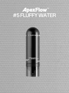 ApexFlow No.5 Fluffy Water Spray | Volumizing Lightweight Mist for Fine & All Hair Types Non-Sticky Long-Last Styling Anti-Humidity No Build-Up