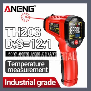 PROMO ANENG TH203 Thermometer Infrared Digital Alat Cek Suhu Panas Non Contact LCD Backlit