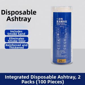 PISSA | Disposable Ashtray Smoke Absorbing Clean Agent