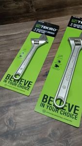 Kunci Inggris Tekiro 12\" & Kunci Baco Adjustable Wrench
