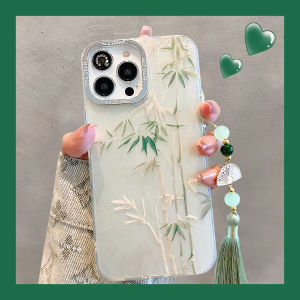 WEIXIN | Apple 17 Phone Case with Bamboo Fan Design 14 Pro