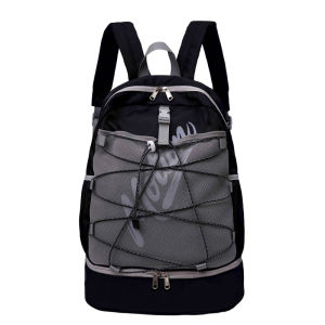 Sports Hiking Trekking Backpack Shoes Pack Outdoor Training Travel Camping Drawstring Bag Men Women Students Schoolbag for Class