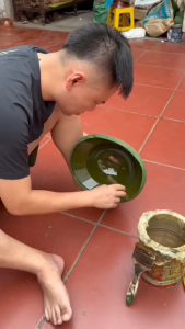 Mũ cối phíp sơn lòng cao cấp - bao đập thoải mái - nhiều mầu sắc
