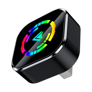 [Vktech] Wireless Car Stereo Receiver with CarPlay & Android Auto Support Bluetooth 5.0 USB Dongle for Modern Car Entertainment System