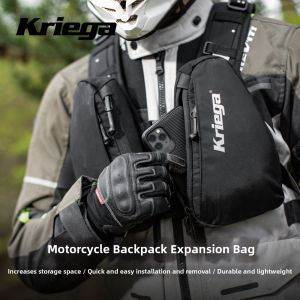 Waterproof Expandable Motorcycle Travel Bag Quick Release