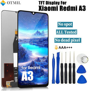 TFT Replacement Display For Xiaomi Redmi A3 LCD Screen 23129RN51X Display Screen Touch Digitizer Assembly Repair Parts + Tools