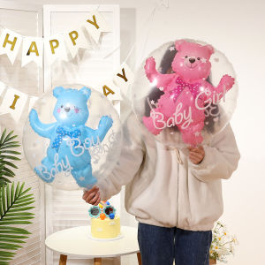 2ชิ้น24นิ้วหมีในลูกบอลลูนตกแต่งงานแต่งงานบอลลูนเด็กตกแต่งวันเกิดอลูมิเนียมฟอยล์บอลลูนพรรคซัพพลายเทศกาล Partyneeds วันเกิดตกแต่งครบรอบบอลลูนพรรคซัพพลายเหตุการณ์ตกแต่ง DIY