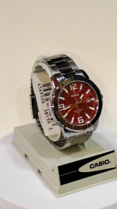 CASIO MENS SILVER MTP VD01D 4B