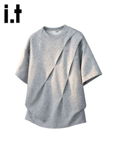 izzue | Henley Collar Mens T-Shirt