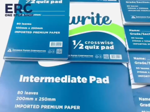 Premium Pack: 9in1 Quiz Pad Set Easywrite 1/41/2 Intermediate Cross&Lengthwise GR1234 Random Brand