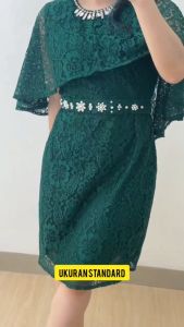 4994 Rosella Pearl Brukat Midi Dress Wanita | Dress Pesta Dress Kondangan