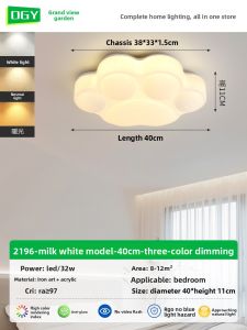 DGY | Cream Style Modern Simple Ceiling Light for Kids