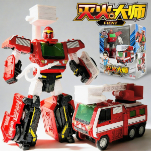 Magqoo | Deformable Fire Truck Toy