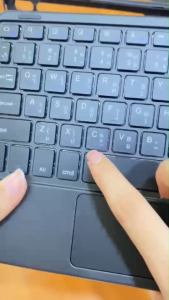 2020 Samsung Galaxy Tab S7 11 Inch แป้นพิมพ์ภาษาไทย บางเฉียบแบบพกพาบลูทูธคีย์บอร์ดไร้สายที่มีพลิกครอบคลุมกรณีป้องกันสําหรับT870 T875 keyboard case