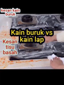 DINOMI 80pcs Kitchen Cleaning Wipes Strong Decontamination Pembersih Dapur