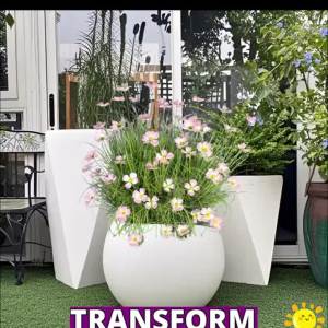 6 Chiếc Hoa Giả Phong Cách Bắc Âu Mô Phỏng Hoa Hát Ngoài Trời Mềm Mại Trang Trí Nhà Cửa Thích Hợp Cho Nhiều Dịp Khác Nhau
