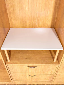 LJXZ | Double Layer Shelf Elevator Rack Solid Wood