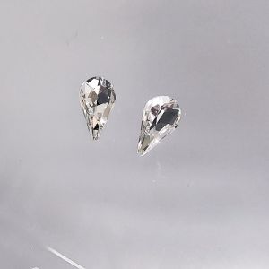 Ultra-Shiny K9 Crystal Nail Drill Four Leaf Clover Pigeon Egg Sharp Bottom Drill DIY Jewelry Accessories Beauty Tools from China