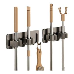 Drill-Free Bathroom Storage Shelf