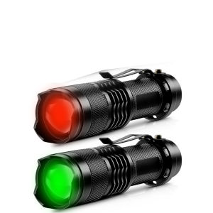 Bộ 3 Đèn Pin - Đỏ Xanh Trắng |   Hợp Kim Nhôm Siêu Nhẹ |   Đèn LED 1W Sạc Lại Được |   Có Thể Điều Chỉnh Độ Nét |   Đèn Pin Chống Nước Để Mang Theo Hàng Ngày