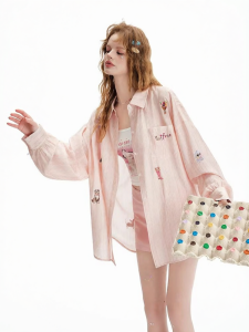 unifree | Áo Blouse Dài Tay Đa Năng Dễ Thương