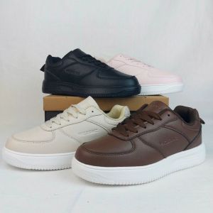 Vicsonz Kasut Wanita V69001/V69002/V69003/V69004 Warna Hitam/Merah Jambu/Coklat/Coklat Muda - Womens Shoe Sneakers Black/Pink/Brown/Beige