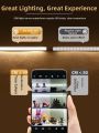 No-Drill LED Kitchen Cabinet Triangle Light Strip Sensor Line Lamp for Wardrobe Shoe Cabinet Kitchen Cabinet under Cabinet Lighting. 
