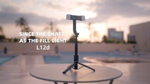 L12D L12 ไม้กันสั่นมือ ไม้กันสั่น ไม้เซลฟี่บลูทูธขาตั้งกล้อง ปรับความสว่างได้