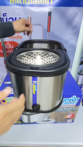 โอเวอร์คลีน® ชุด COMBO SET ชุดไม้ถูพื้นสแตนเลสของแท้ (ได้ด้าม 2 ด้าม) ชุดนี้คุ้มสุด