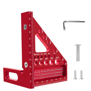 Thước Đo Đa Góc 3D Công Cụ Bố Trí Thước Đo Góc Phải 45/90 Độ Có Độ Chính Xác Cao Cho Nhiều Nhu Cầu Đo Lường Khác Nhau