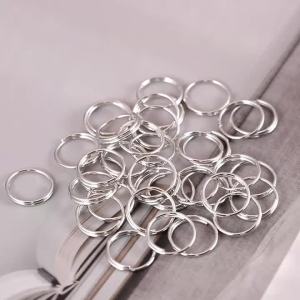 50pcs Key Ring Connector for DIY Keychain Making Findings