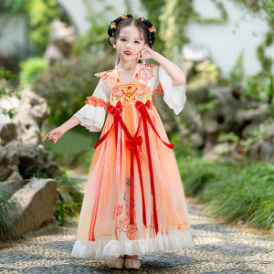 Ethereal Ancient Chinese Style Girls Dress