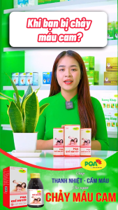 Siro PQA Chỉ Huyết Hỗ Trợ Lương Huyết Cầm Máu Cho Người Chảy Máu Cam Xuất Huyết Dưới Da Do Nóng Nhiệt Chai 250ml