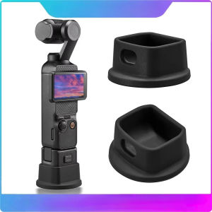 For DJI Osmo Pocket 4 3 Silicone Anti-Slip Scratch Resistant Stable Fixed Base Extension Mount Desktop Stand Camera Accessories