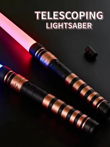 【READY STOCK】7Color Switchover Retractable Induction Lightsaber Toys Star Wars Laser LED Sword Set Childrens Toy led光剑