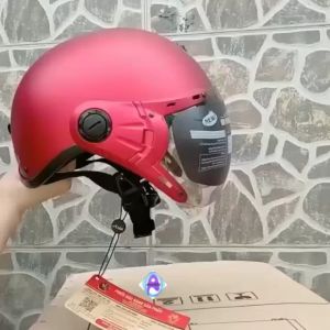 MŨ BẢO HIỂM NỬA ĐẦU CÓ KÍNH CHÍNH HÃNG ASIA MT105K