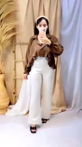 JOSU - ADLEY BLAZER / Jas Wanita Polos Wanita / Atasan Blouse Wanita / outer kondangan - FR