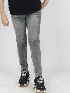 Weird Jeans - Chalk Grey - Celana Jeans Panjang Pria Skinny Fit Strech Nyaman