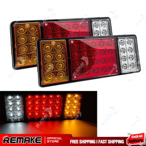 ไฟท้ายled12v ไฟท้ายรถบรรทุก12 ไฟท้าย led 12v ไฟท้ายสามล้อled DC12V 19LED ไฟเลี้ยวเบรก ไฟเลี้ยว ไฟถอยหลัง + ไฟเบรค + ไฟเลี้ยว led