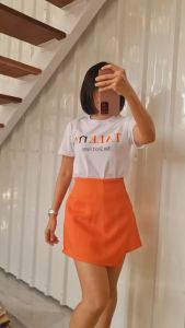 TALENT Thailand High Waist Short Pants Skirt Back Elastic 泰国高腰短裤裙后腰松紧 #TL0022