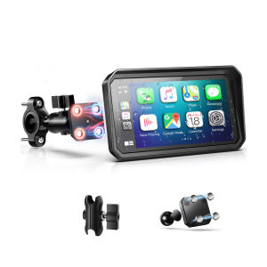 LBW 5-6-7 inch Wireless Magnetic Motorcycle CarPlay Android Portable Quick-Release Smart Display For All Motorcycle Models