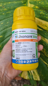 [THIEN THINH SHOP] SHONAM 500SC Chai 240ML Trừ Nấm phổ rộng trên lúa ớt hoa hồng và nhiều loại cây trồng khác