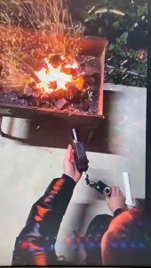 Blower Fan Air Blower Kalan Use Oil  DC 12V portable blower Machine cooking blower air blower with speed controller